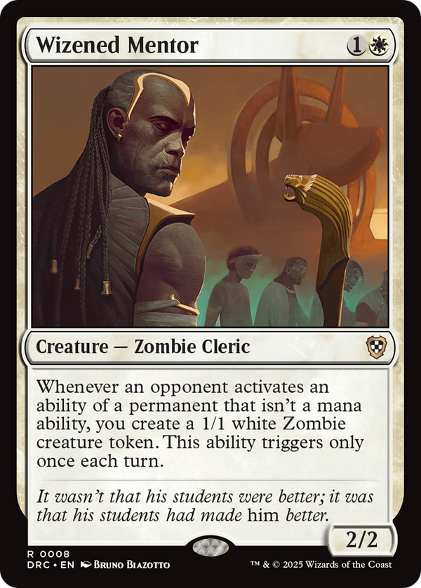 Wizened Mentor (8) [Commander: Aetherdrift] - Deck Out Gaming