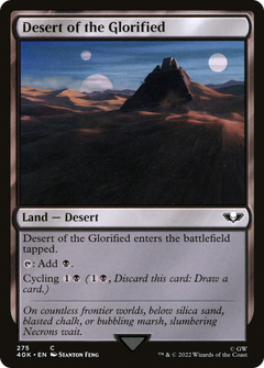 Desert of the Glorified (275) [Warhammer 40,000 Commander] - Deck Out Gaming