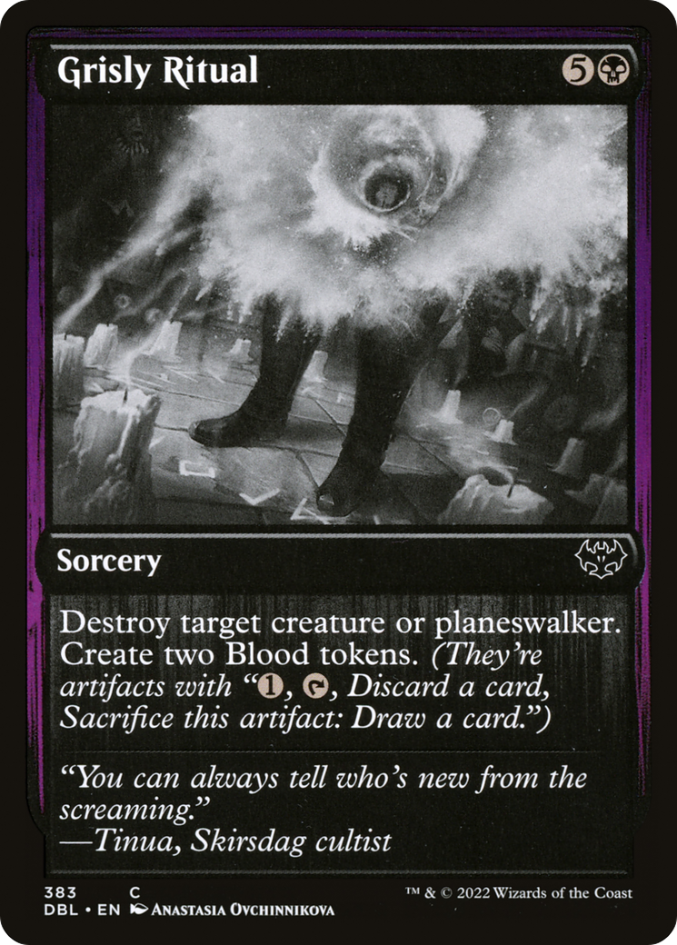 Grisly Ritual (383) [Innistrad: Double Feature] - Deck Out Gaming