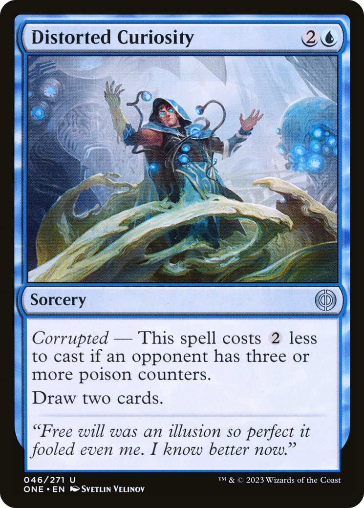 Distorted Curiosity (46) [Phyrexia: All Will Be One] - Deck Out Gaming