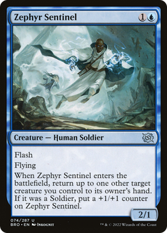 Zephyr Sentinel (74) [The Brothers' War] - Deck Out Gaming