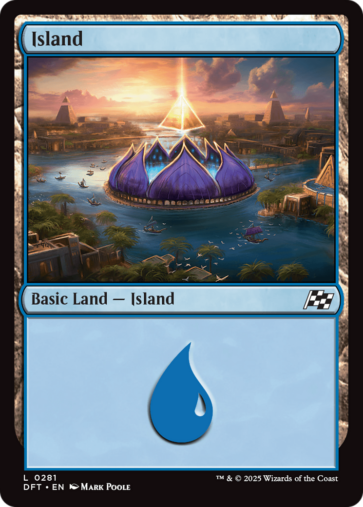 Island (0281) (281) [Aetherdrift] - Deck Out Gaming