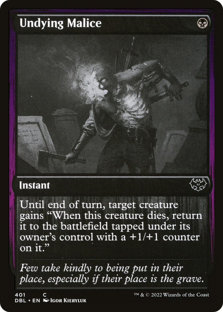 Undying Malice (401) [Innistrad: Double Feature] foil - Deck Out Gaming
