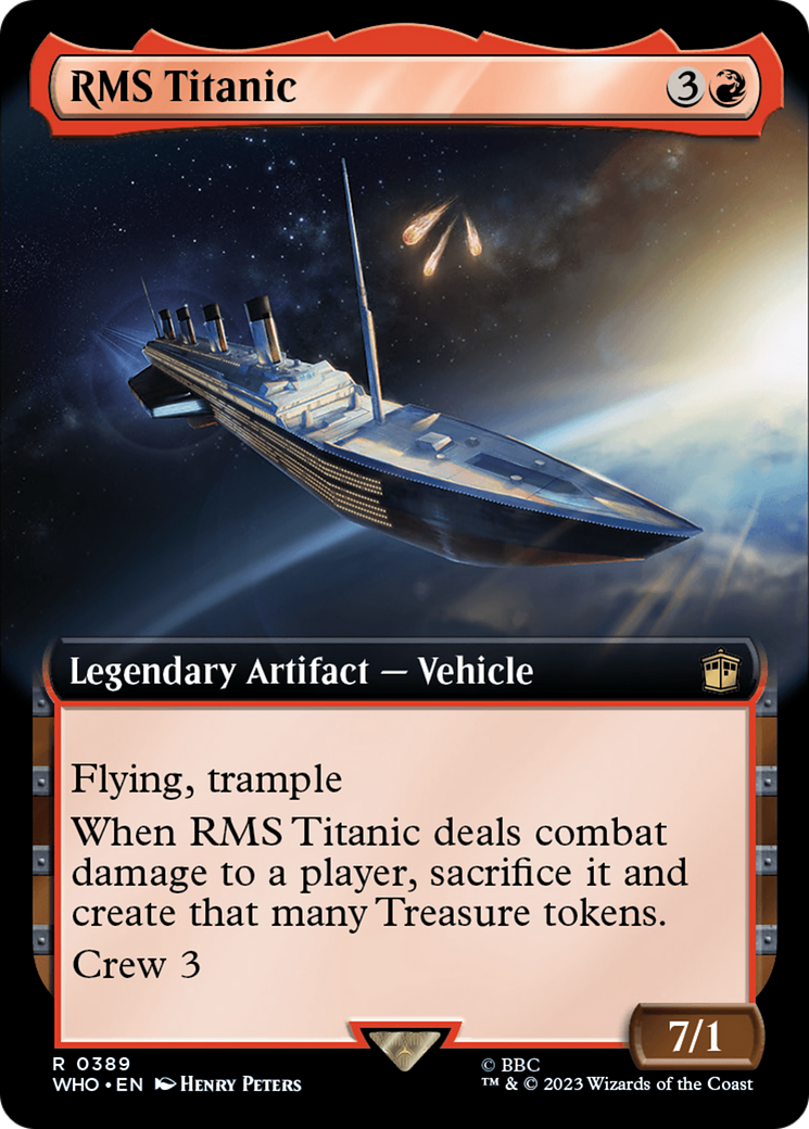 RMS Titanic (Extended Art) (389) [Doctor Who] foil - Deck Out Gaming
