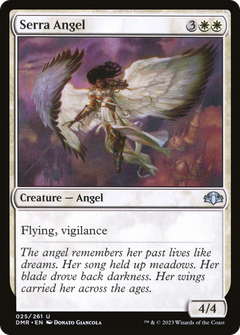 Serra Angel (25) [Dominaria Remastered] foil - Deck Out Gaming