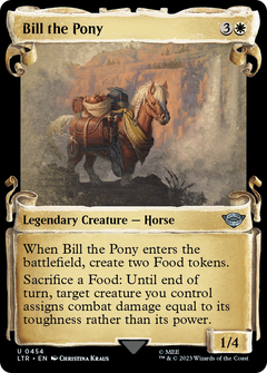 Bill the Pony (Showcase Scrolls) (454) [The Lord of the Rings: Tales of Middle-earth] foil - Deck Out Gaming
