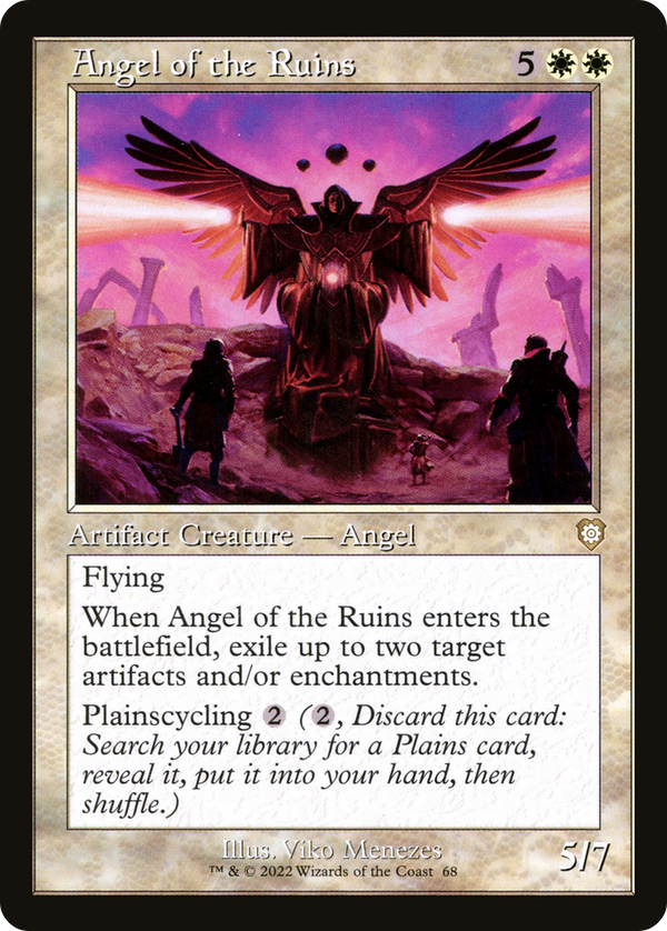 Angel of the Ruins (Retro Frame) (68) [The Brothers' War Commander] - Deck Out Gaming