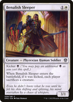 Benalish Sleeper (8) [Dominaria United] foil - Deck Out Gaming