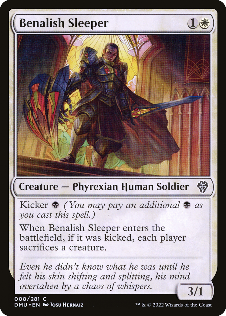Benalish Sleeper (8) [Dominaria United] foil - Deck Out Gaming