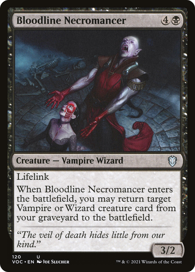 Bloodline Necromancer (120) [Commander: Innistrad: Crimson Vow] - Deck Out Gaming