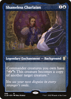 Shameless Charlatan (488) [Commander Legends: Battle for Baldur's Gate] etched - Deck Out Gaming