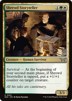 Shrewd Storyteller (232) [Duskmourn: House of Horror] - Deck Out Gaming