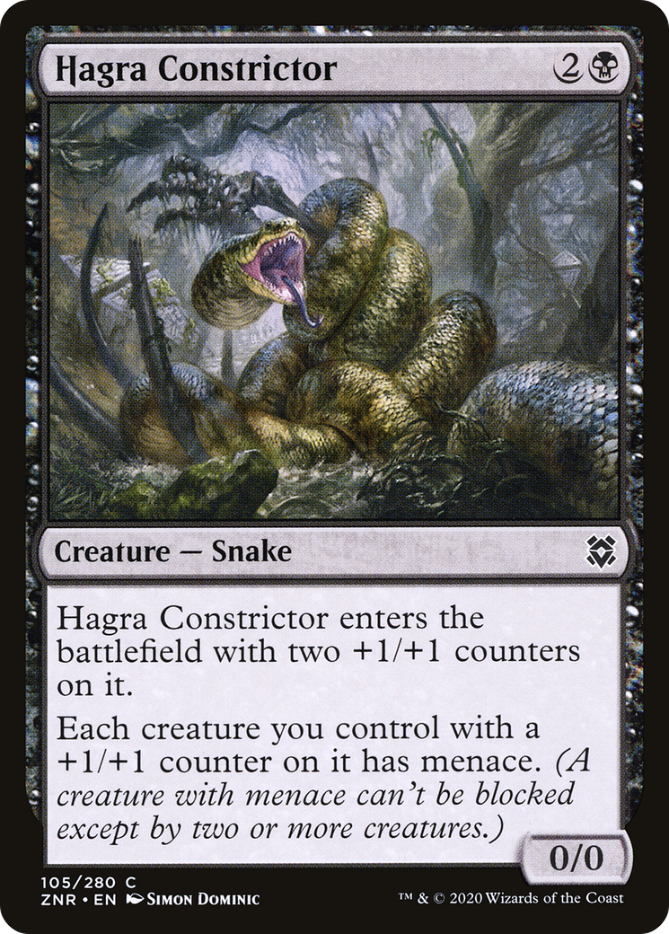 Hagra Constrictor (105) [Zendikar Rising] - Deck Out Gaming