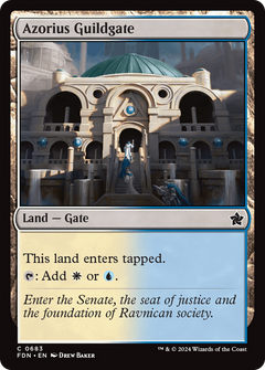 Azorius Guildgate (683) [Foundations] - Deck Out Gaming