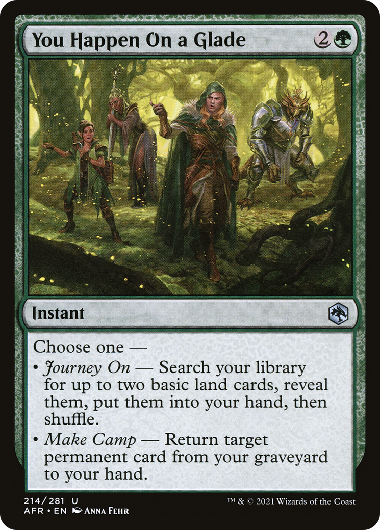 You Happen On a Glade (214) [Adventures in the Forgotten Realms] - Deck Out Gaming