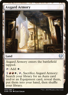 Axgard Armory (250) [Kaldheim] foil - Deck Out Gaming