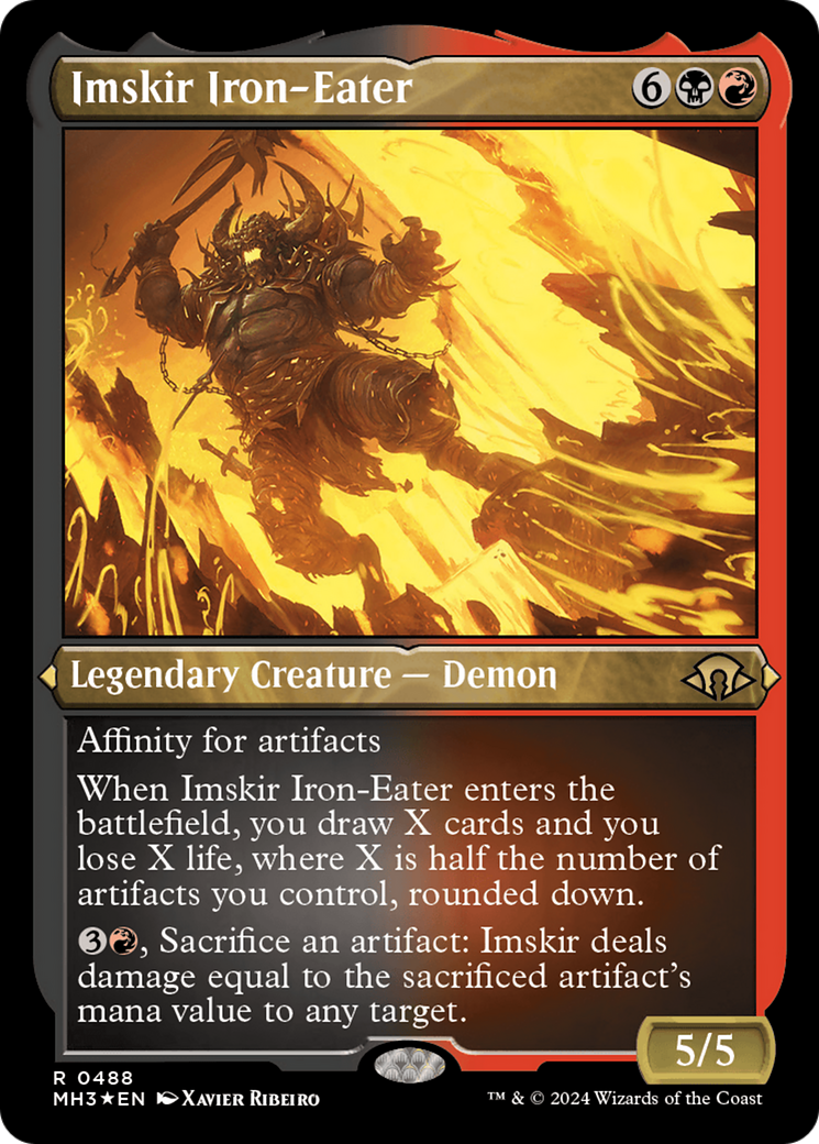 Imskir Iron-Eater (Foil Etched) (488) [Modern Horizons 3] foil - Deck Out Gaming