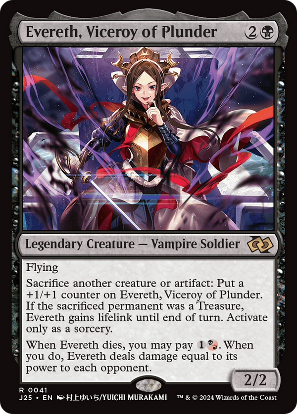 Evereth, Viceroy of Plunder (Anime) (41) [Foundations Jumpstart] - Deck Out Gaming