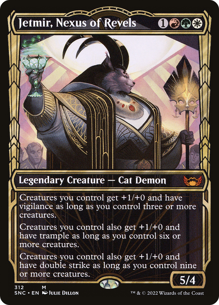 Jetmir, Nexus of Revels (Showcase) (312) [Streets of New Capenna] foil - Deck Out Gaming