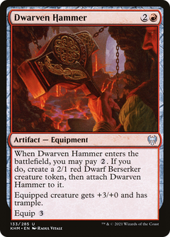 Dwarven Hammer (133) [Kaldheim] - Deck Out Gaming