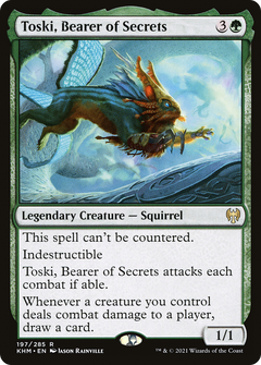 Toski, Bearer of Secrets (197) [Kaldheim] foil - Deck Out Gaming