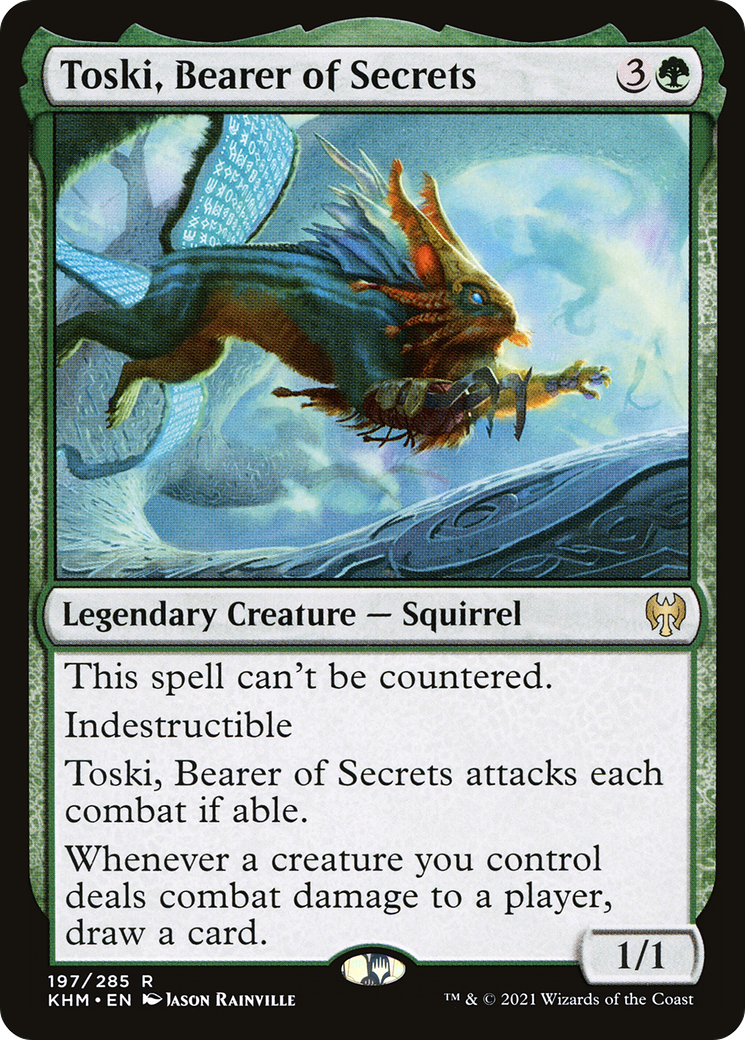 Toski, Bearer of Secrets (197) [Kaldheim] foil - Deck Out Gaming