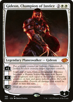 Gideon, Champion of Justice (189) [Jumpstart 2022] - Deck Out Gaming