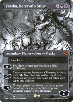Vraska, Betrayal's Sting (Borderless) (337) [Phyrexia: All Will Be One] foil - Deck Out Gaming