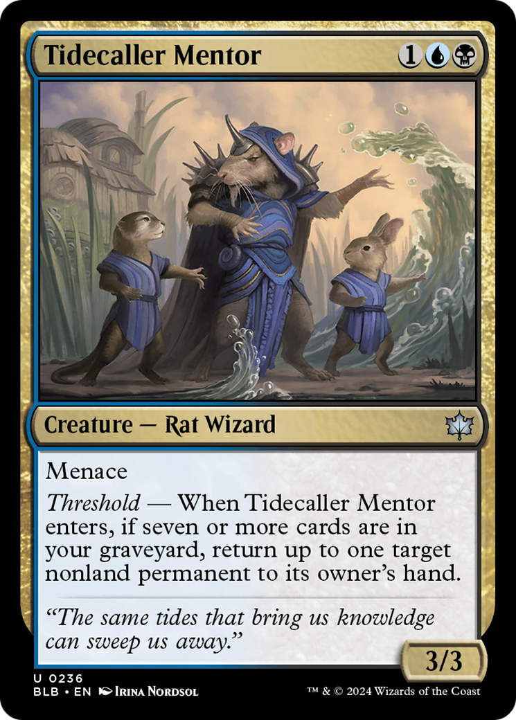Tidecaller Mentor (236) [Bloomburrow] - Deck Out Gaming