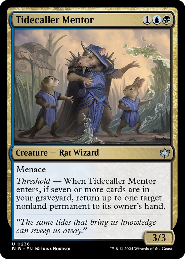 Tidecaller Mentor (236) [Bloomburrow] - Deck Out Gaming