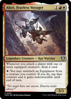 Akiri, Fearless Voyager (335) [Commander Masters] foil - Deck Out Gaming