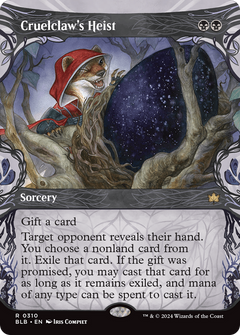 Cruelclaw's Heist (Showcase) (310) [Bloomburrow] foil - Deck Out Gaming