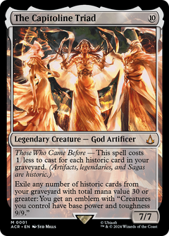 The Capitoline Triad (1) [Assassin's Creed] foil - Deck Out Gaming
