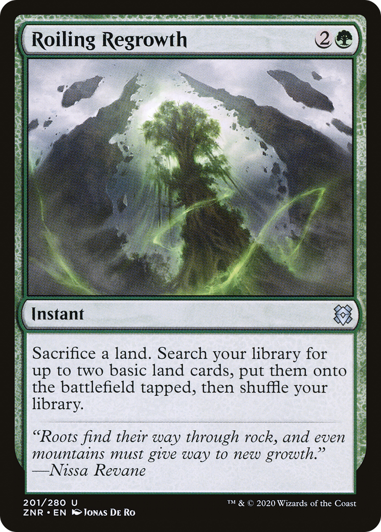 Roiling Regrowth (201) [Zendikar Rising] - Deck Out Gaming