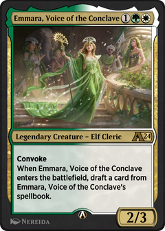 Emmara, Voice of the Conclave (22) [Alchemy: Murders at Karlov Manor ] - Deck Out Gaming