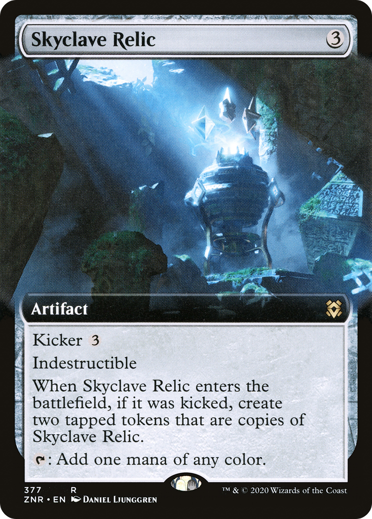 Skyclave Relic (Extended Art) (377) [Zendikar Rising] foil - Deck Out Gaming