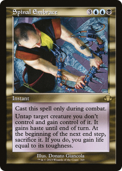 Spinal Embrace (Retro Frame) (369) [Dominaria Remastered] foil - Deck Out Gaming