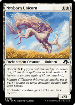 Nyxborn Unicorn (37) [Modern Horizons 3] - Deck Out Gaming