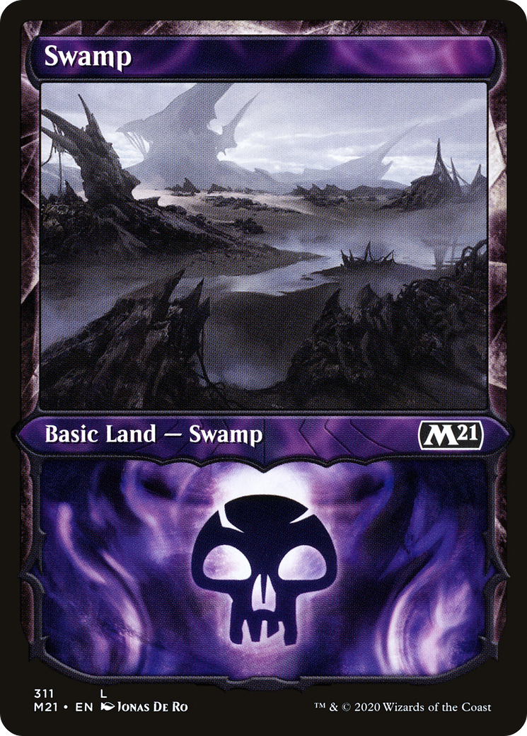 Swamp (Showcase) (311) [Core Set 2021] - Deck Out Gaming