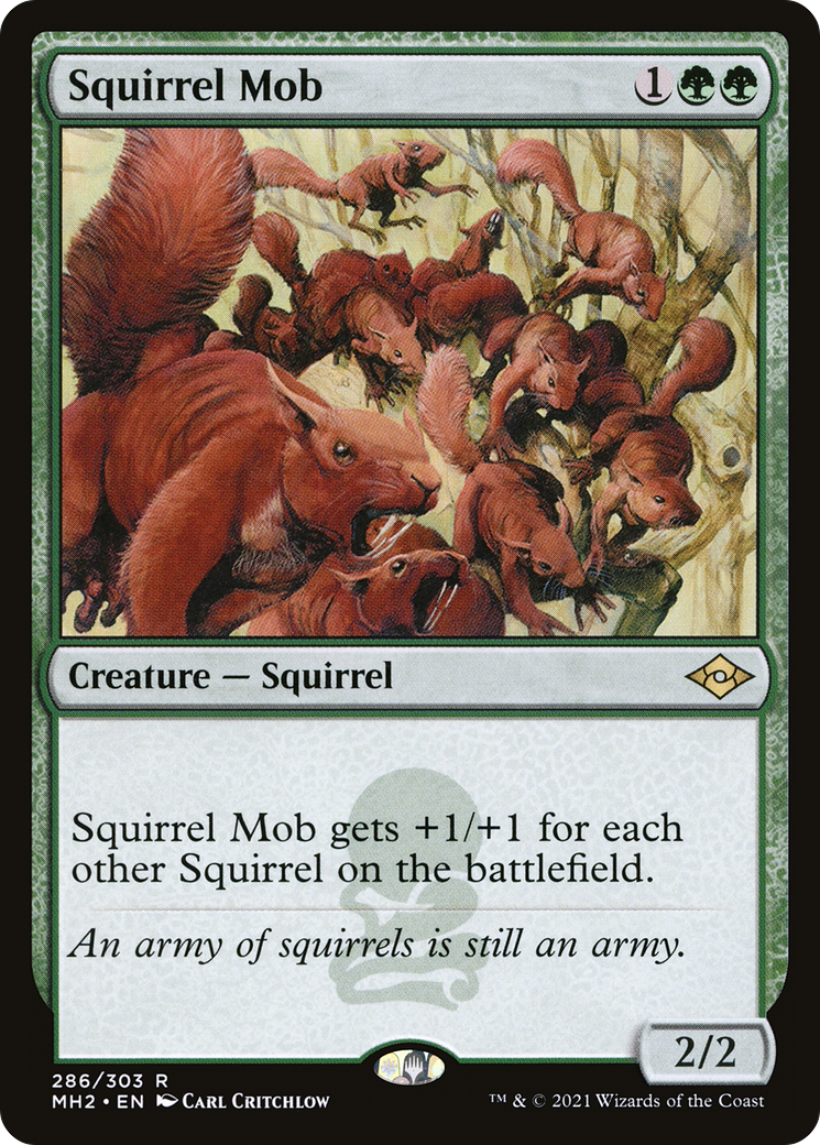 Squirrel Mob (286) [Modern Horizons 2] foil - Deck Out Gaming