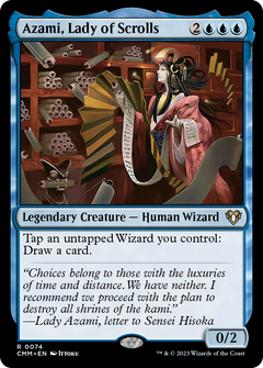 Azami, Lady of Scrolls (74) [Commander Masters] foil - Deck Out Gaming