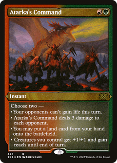 Atarka's Command (Foil Etched) (475) [Double Masters 2022] foil - Deck Out Gaming