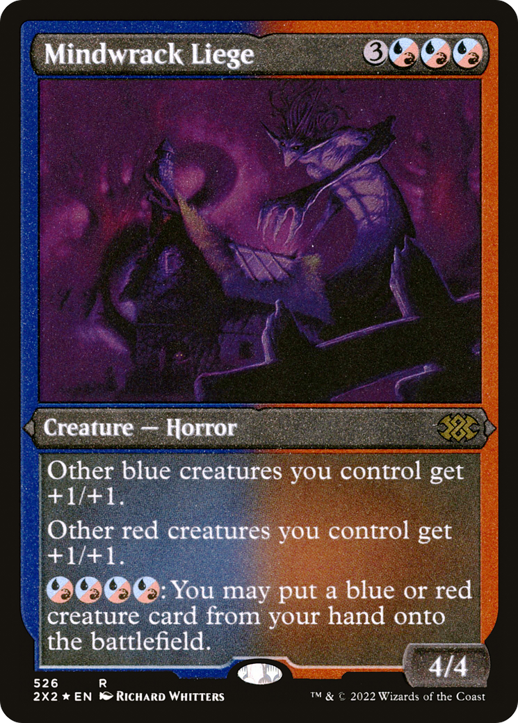 Mindwrack Liege (Foil Etched) (526) [Double Masters 2022] foil - Deck Out Gaming