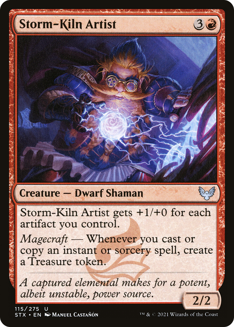 Storm-Kiln Artist (115) [Strixhaven: School of Mages] - Deck Out Gaming