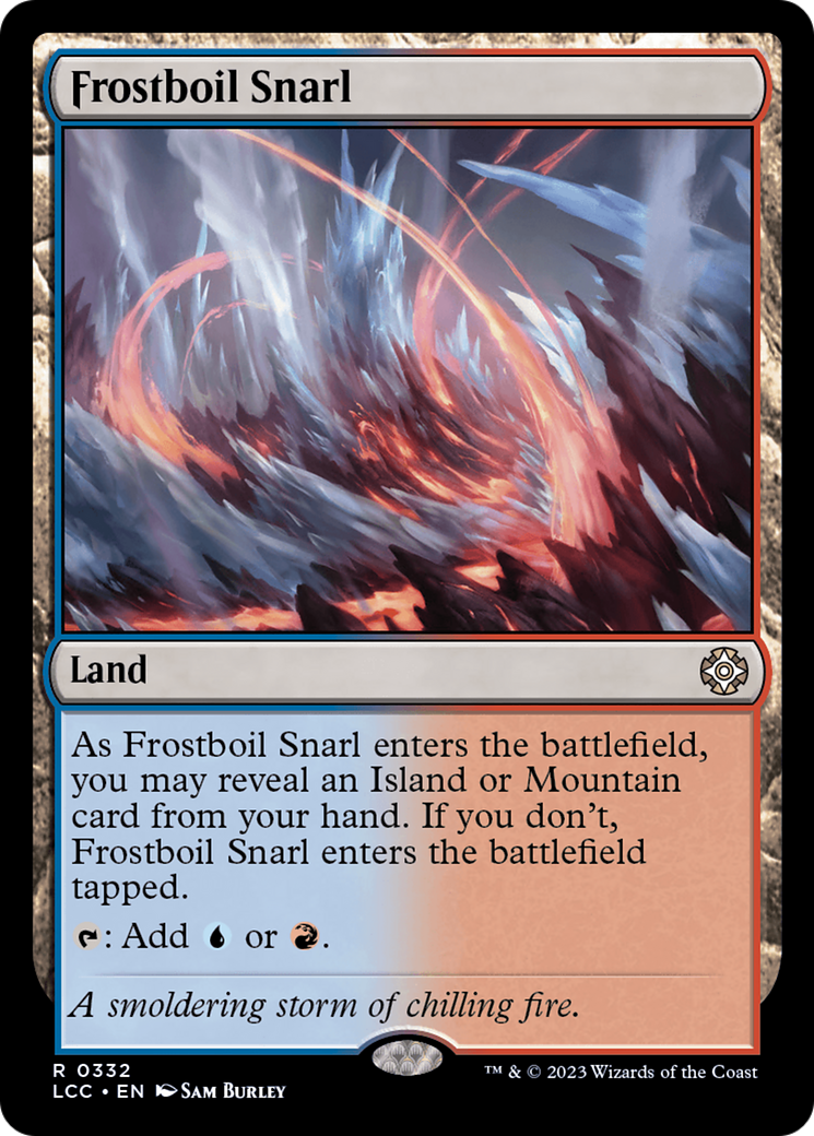 Frostboil Snarl (332) [The Lost Caverns of Ixalan Commander] - Deck Out Gaming