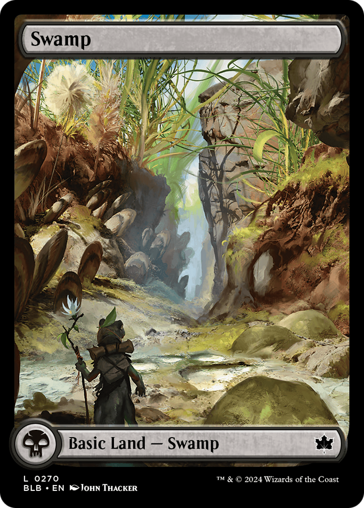 Swamp (0270) (270) [Bloomburrow] foil - Deck Out Gaming