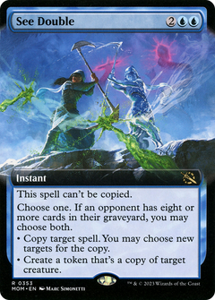 See Double (Extended Art) (353) [March of the Machine] - Deck Out Gaming