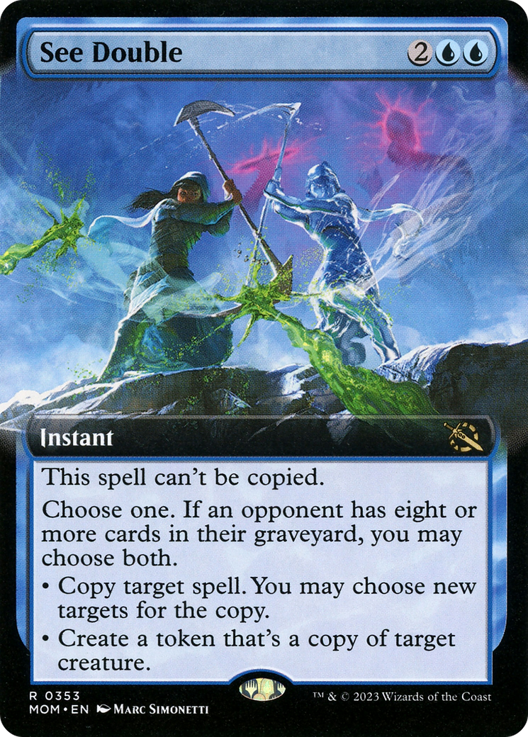 See Double (Extended Art) (353) [March of the Machine] - Deck Out Gaming
