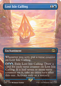 Lost Isle Calling (Borderless) (444) [The Lord of the Rings: Tales of Middle-earth] - Deck Out Gaming