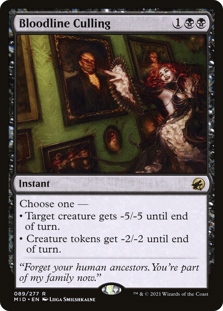 Bloodline Culling (89) [Innistrad: Midnight Hunt] - Deck Out Gaming